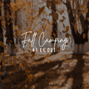 Fall Camping at LCORI, the perfect location near Brighton and Ann Arbor